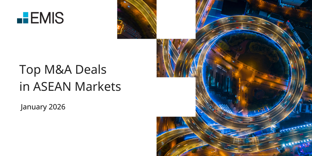 January 2026 top M&A deals in ASEAN markets